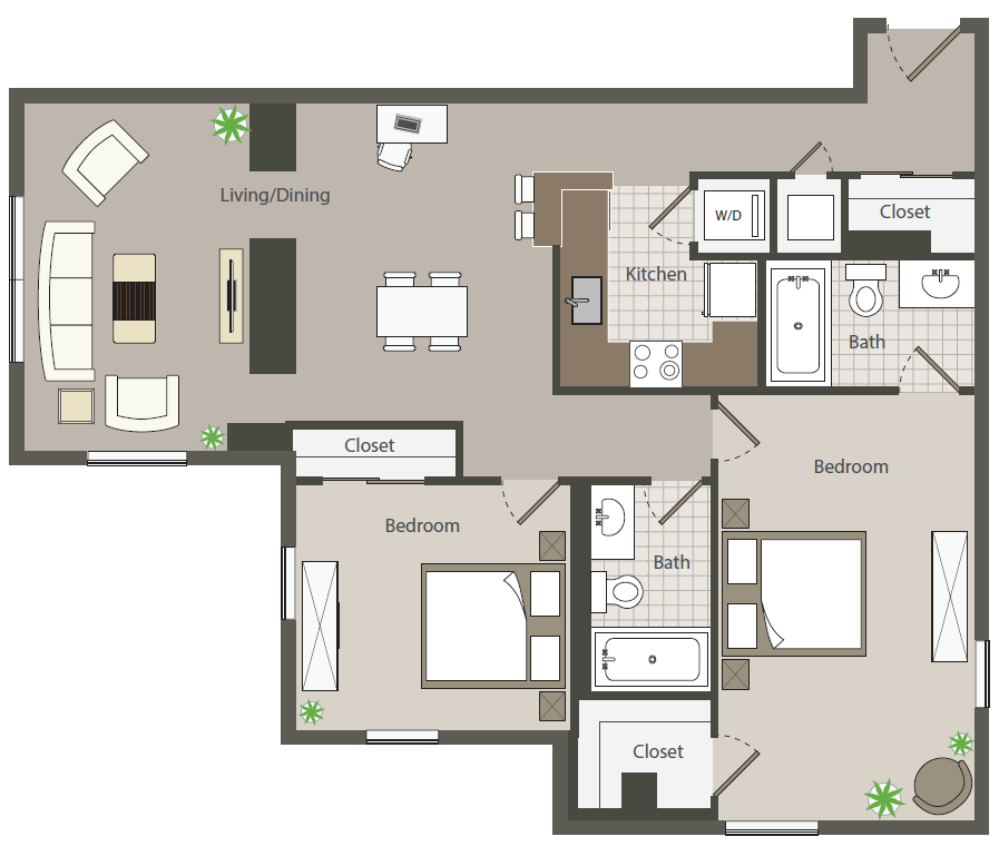2.2B floor plan